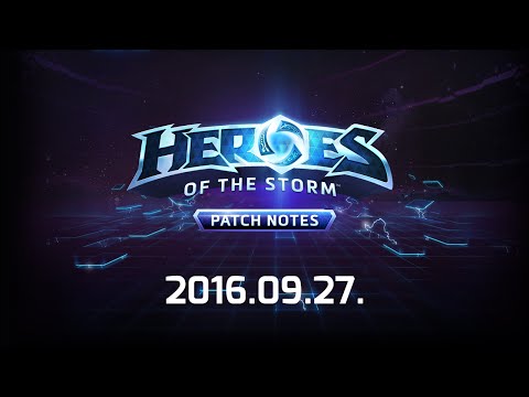 Heroes of the Storm  - Patch Notes 2016.09.27.