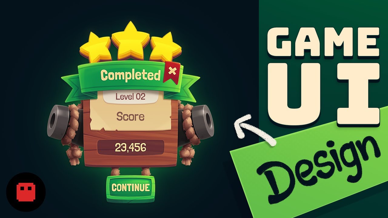 Game UI Design - How to design mobile game UI | BOOM QUEST E01 #gameart