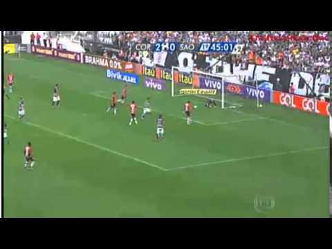 Corinthians 3 x 0 São Paulo Gol de Edu Dracena 22/11/2015 HD