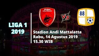VIDEO: Live Streaming Liga 1 2019 PSM Makassar vs Barito Putera Rabu (14/8) Pukul 15.30 WIB