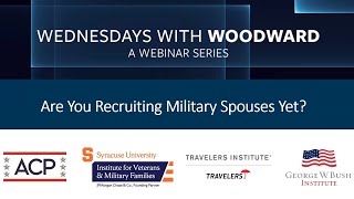 Are You Recruiting Military Spouses Yet? video