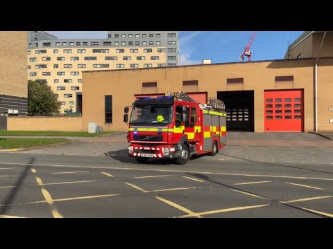 West Yorkshire Fire & Rescue: Leeds First Pump Turnout October 2021