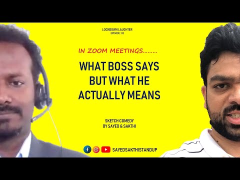 Zoom Meetings | Lockdown Laughter | Episode 02 | Sketch comedy