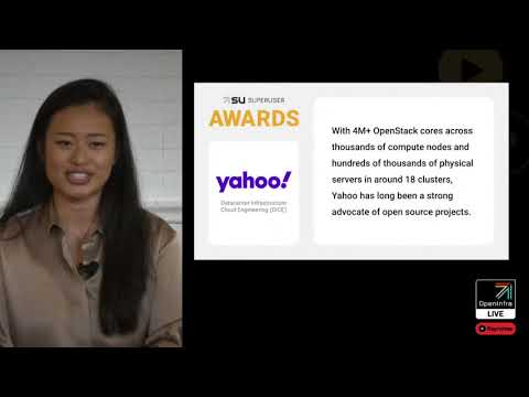 2021 Superuser Awards | Sunny Cai - YouTube