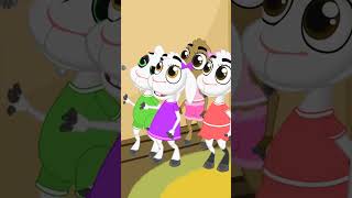 El Lobo y los Siete Cabritos #shorts #cuentos #cuentosparaniños #spanishfairytales
