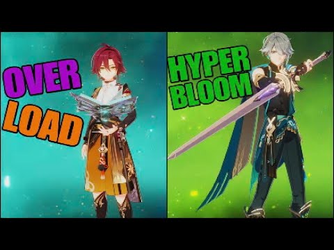 Spiral Abyss: Heizou overload x Alhaitham hyperbloom