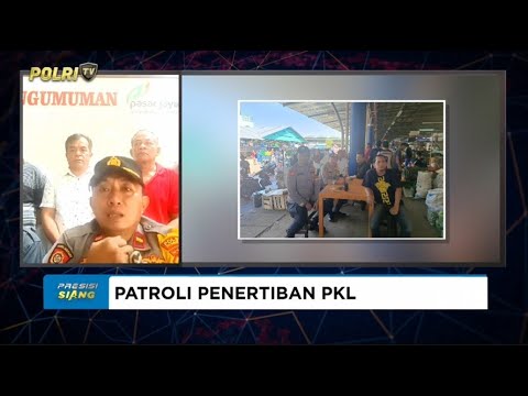 LIVE KAPOLSUBSEKTOR PASAR INDUK KRAMAT JATI - IPDA ABDUL BASIT  PATROLI PASCA PENERTIBAN PKL