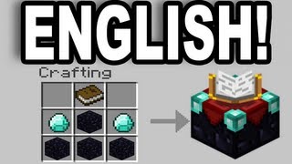 Minecraft: How To Change The Enchantment Table Language To English (Pc / Mac) -HD