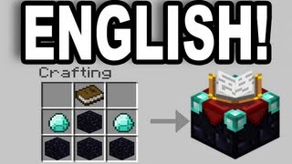 Minecraft: How To Change The Enchantment Table Language To English (Pc / Mac) -HD