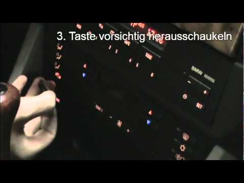 BMW e39 - Klimatasten ausbauen