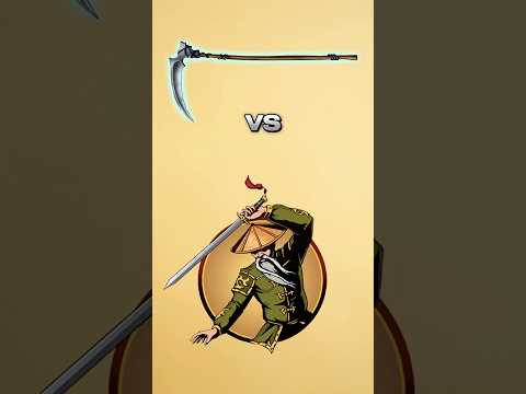 SF2 : ACT - II ( GRIM SCYTHE VS BOSS HERMIT ) 12TH WEAPON 🥵🥶💀 #shadowfight2 #shorts #edit