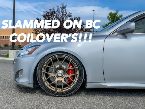 2006-2013 Lexus IS350 & Lexus IS250 BC Racing Coilover\'s Install