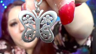 ASMR MY RINGS AND JAMES AVERY CHARM BRACELET SHOW AND TELL