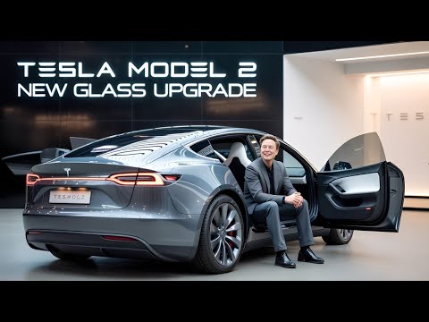 2026 Tesla Model 2 $15,990 Spotted at Giga Texas with Groundbreaking New Glass Upgrade!
