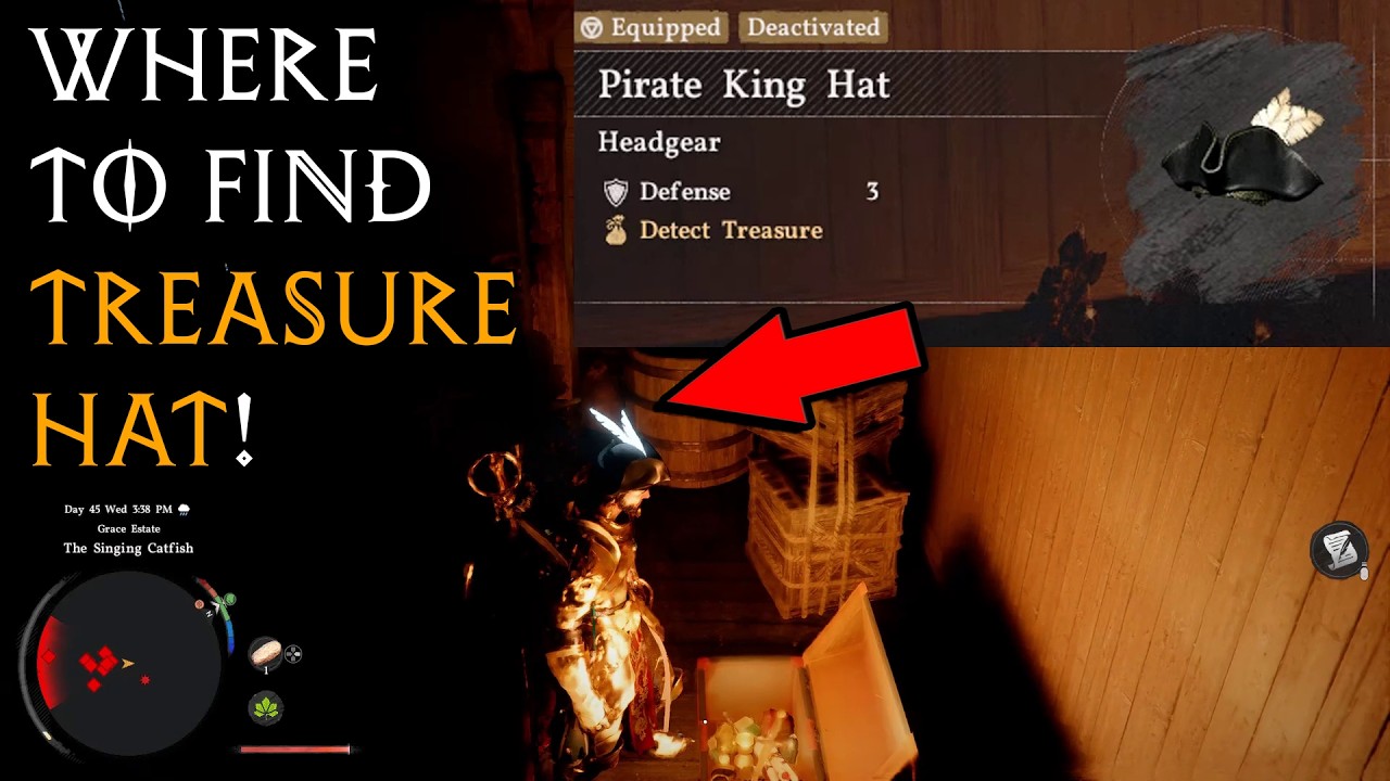 Where to find the Treasure Detect Hat in Crimson Desert!