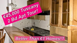 €45K Apartment Tour In Tuscany: Cozy 2 Bed/1 Bath Apartment - Better Than €1 Hom