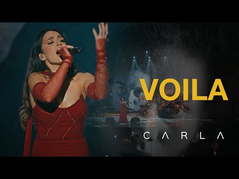 Carla Chamoun Performs ‘Voilà’ LIVE | Stunning French Ballad