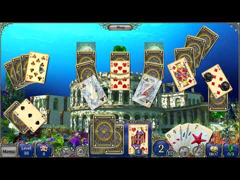 Jewel Match Atlantis Solitaire 2 Collector's Edition - Card - Solitaire - iWin