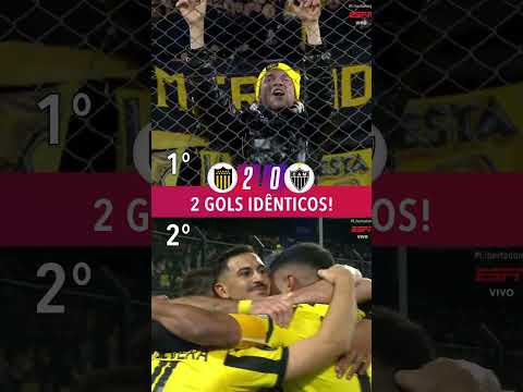 O GALO SOFREU E LEVOU 2 GOLS IDÊNTICOS DO PEÑAROL NA LIBERTADORES