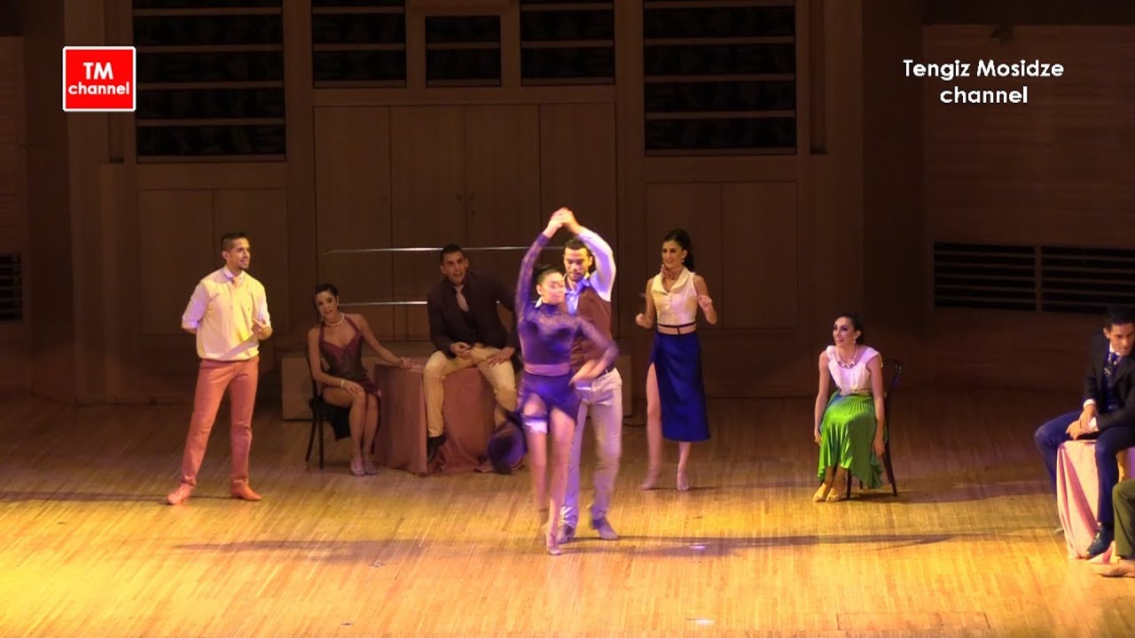 Tango from Marcos Ayala. Dance Eber Burger and Sabrina Nogueira. Moscow 2018. Танго от Маркоса Аялы.