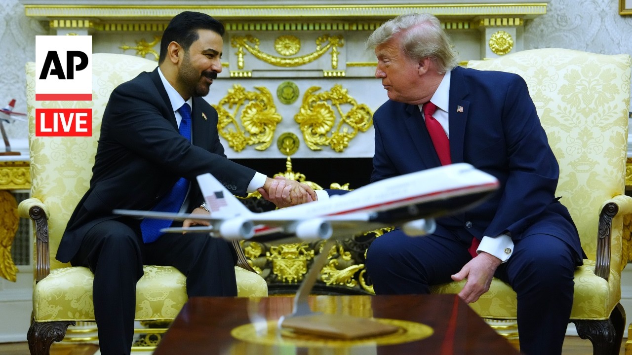 Video | LIVE: Trump holds bilateral meeting with Iraqi PM Ali al-Zaidi