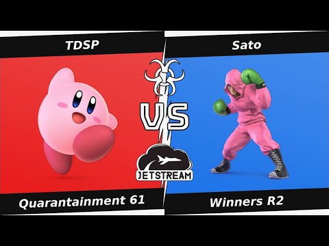 Quarantainment 61 Winners R2 - TDSP (Kirby) Vs Sato (Little Mac) - SSBU