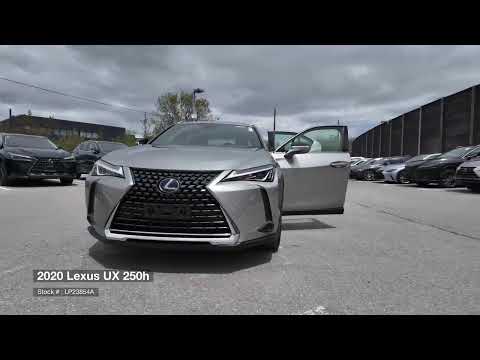 2020 Lexus UX 250h CVT in Silver for sale at Ken Shaw Lexus in Toronto, ON