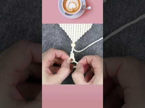 WAVY CELTIC HEART PATTERN MACRAME BRACELET TUTORIAL PULSERA MACRAMÉ