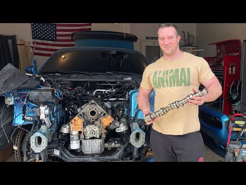 Challenger scat pack MMX cam install and how to check the degree of your camshaft