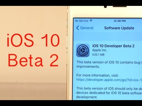 iOS 10 Beta 2 - What's New? Features & Changes