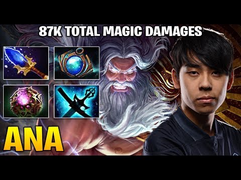 Ana Plays Zeus and Get 37 Kills with Aghanim's Scepter