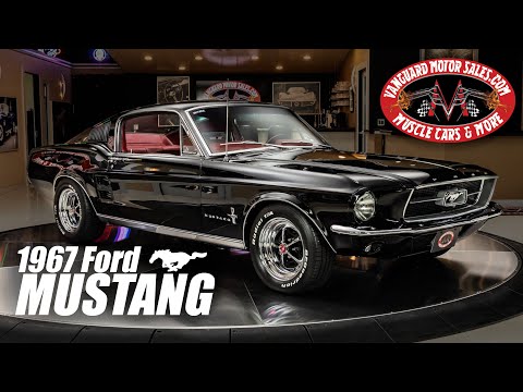 1967 Ford Mustang Fastback S-Code For Sale Vanguard Motor Sales #2912