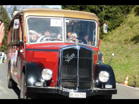 Rossfeldrennen 2016 Teil 14 - Oldtimer Omnibusse - Edelweiss Bergpreis Rossfeld