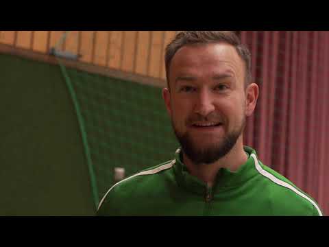 Bambini Training TSV Kiebingen - Passen mit der Wand