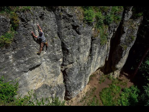 Climbing coaching in Frankenjura, Germany / summer 2021