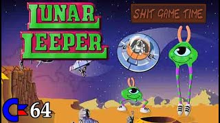 SHIT GAME TIME: LUNAR LEEPER (C64 - Contains Swearing!)