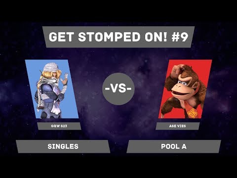 GSO9 PM - S@W | S23 (Sheik, Meta Knight) vs ASE | Vies (Donkey Kong) | Pool A