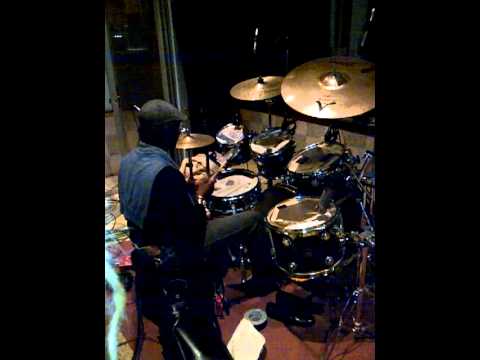 Sly "Drumbar" warm up before recording continued 18~06~2012.