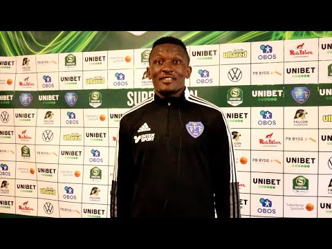 Intervju med Umar Muhammed efter första träningen med laget