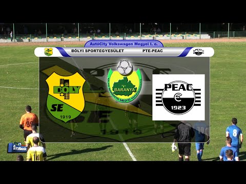 BÓLYI SPORTEGYESÜLETPTE - PEAC    4 - 1  (3 - 0)