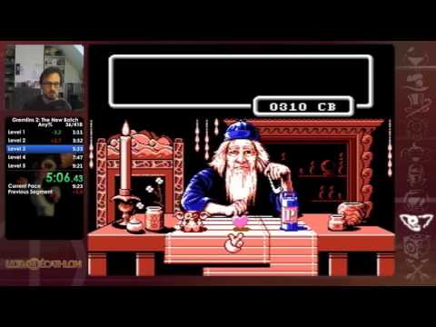 Speedrun Gremlins II   Any%   9:13