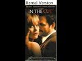 Opening To In The Cut 2004 VHS Columbia TriStar