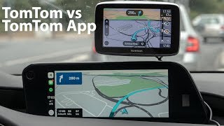 TomTom GO Mobile App vs. TomTom Go Premium Vergleich / Test [4K] - Autophorie