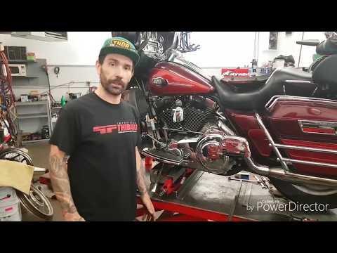 Removing the Rear Wheel on a Harley Davidson Ultra
