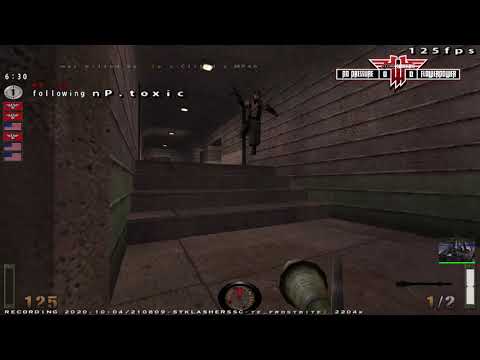 RTCW: flowerpower vs. no Pressure  - RTCW.Live Season 1 Div1 - Lasher Shoutcast