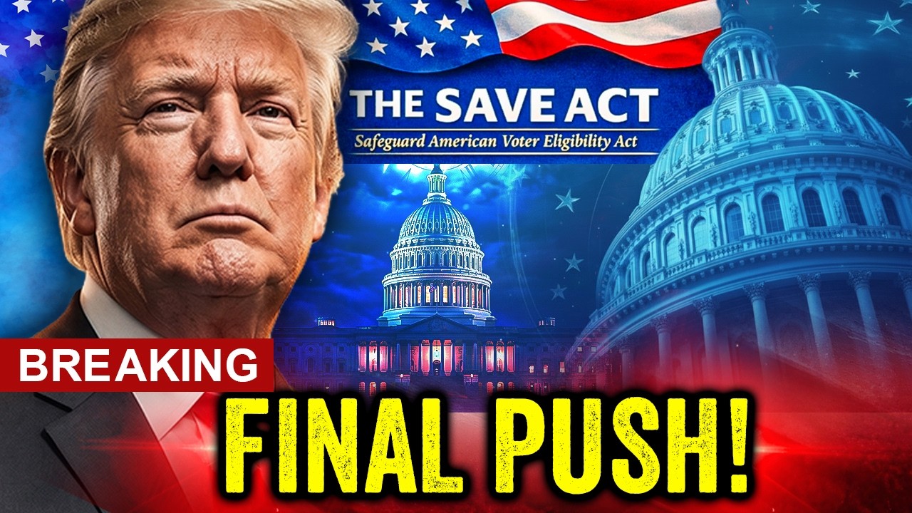 BREAKING! The SAVE Act Is Suddenly MOVING!!!