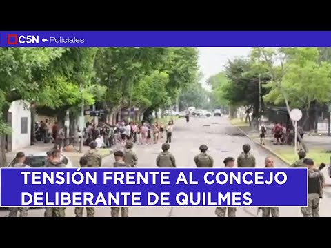 INCIDENTES entre TRAPITOS y la POLICÍA en QUILMES
