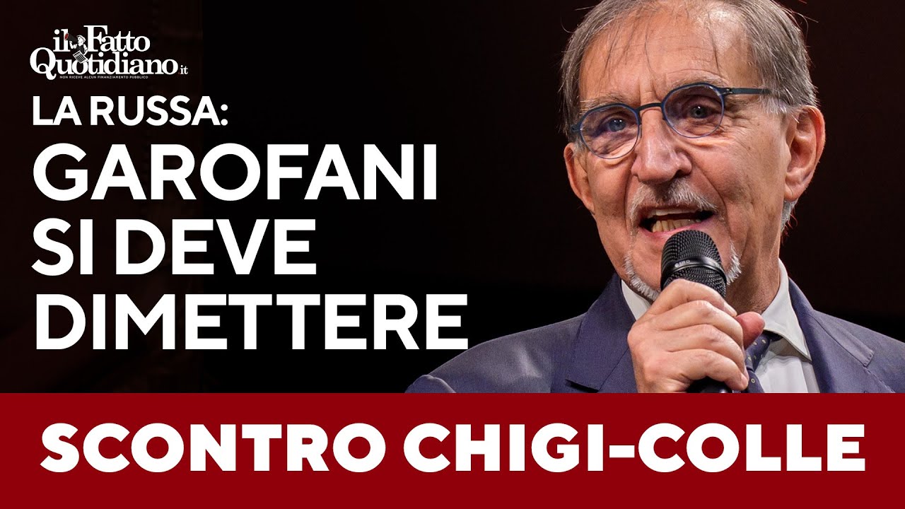 La Russa chiede le dimissioni di Garofani: “Lasci il posto al Consiglio supremo di Difesa”