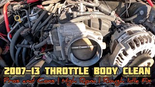 2007-13 Silverado Rough Idle | How to clean the Throttle Body 6.0 | Stalling or High RPM Fix Sierra