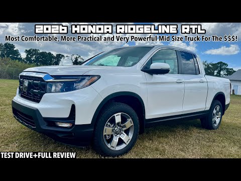 2026 Honda Ridgeline RTL: TEST DRIVE+FULL REVIEW